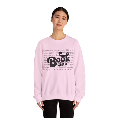 Book Club Crewneck Sweatshirt — Cozy Literary Reader Gift
