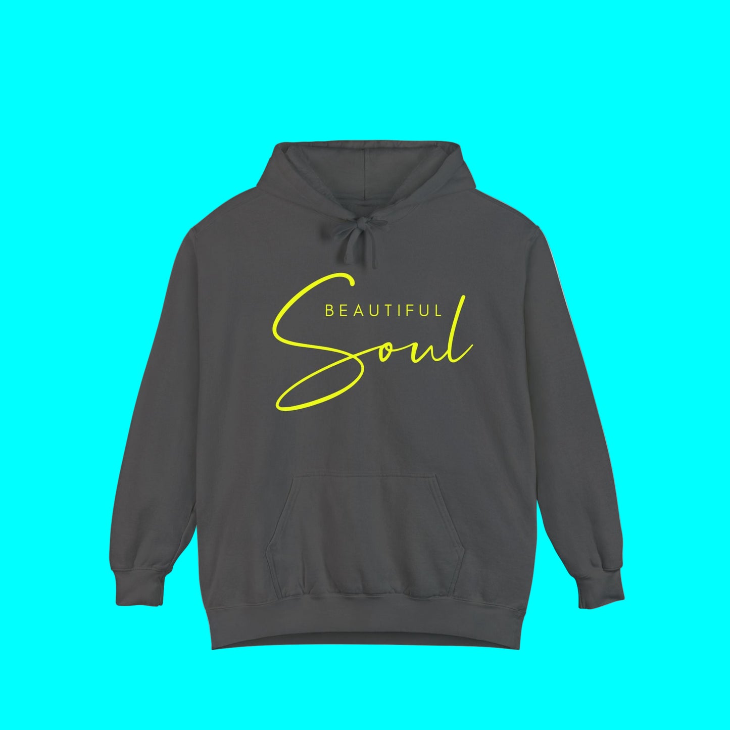 Beautiful Soul Hoodie — Minimal Script Comfort Pullover