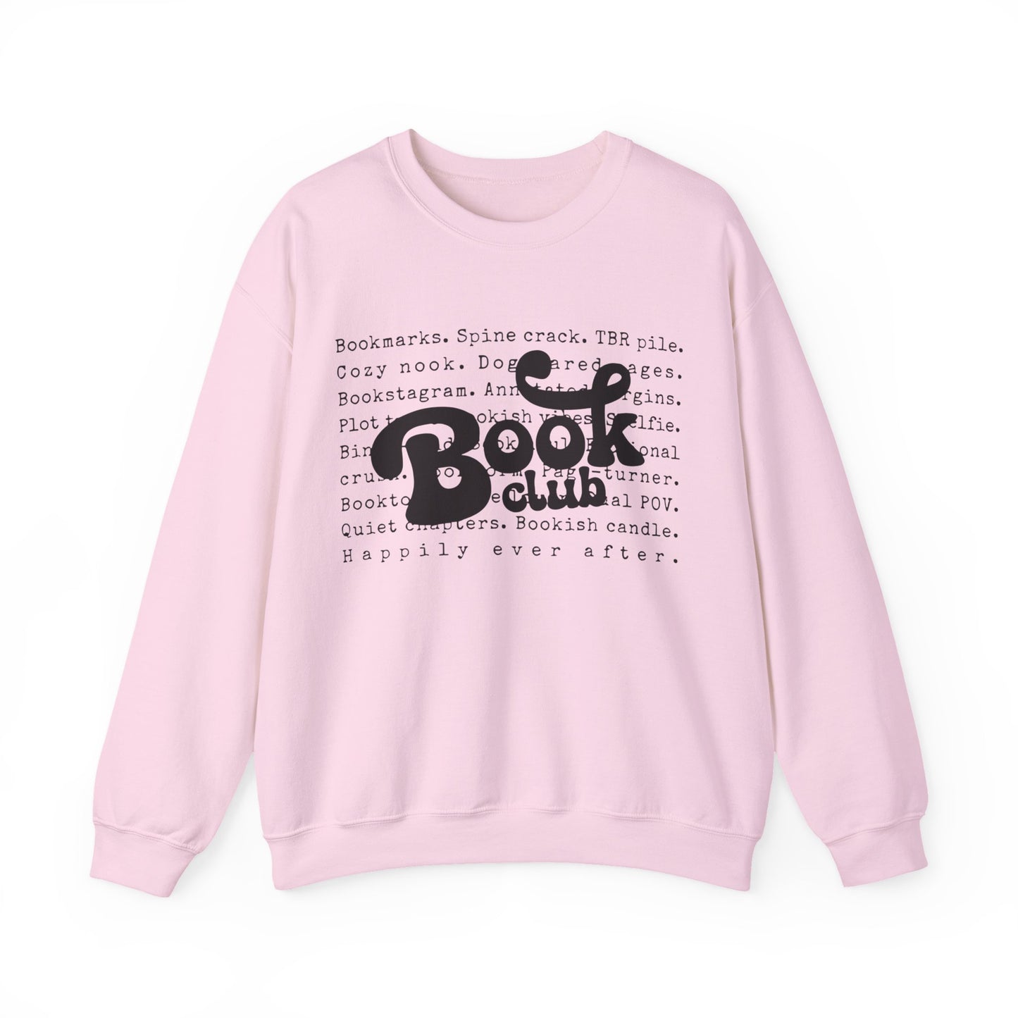 Book Club Crewneck Sweatshirt — Cozy Literary Reader Gift