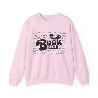 Book Club Crewneck Sweatshirt — Cozy Literary Reader Gift