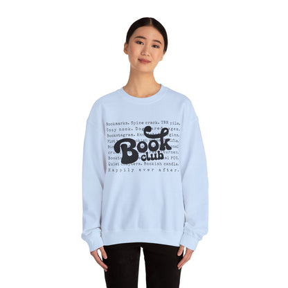 Book Club Crewneck Sweatshirt — Cozy Literary Reader Gift