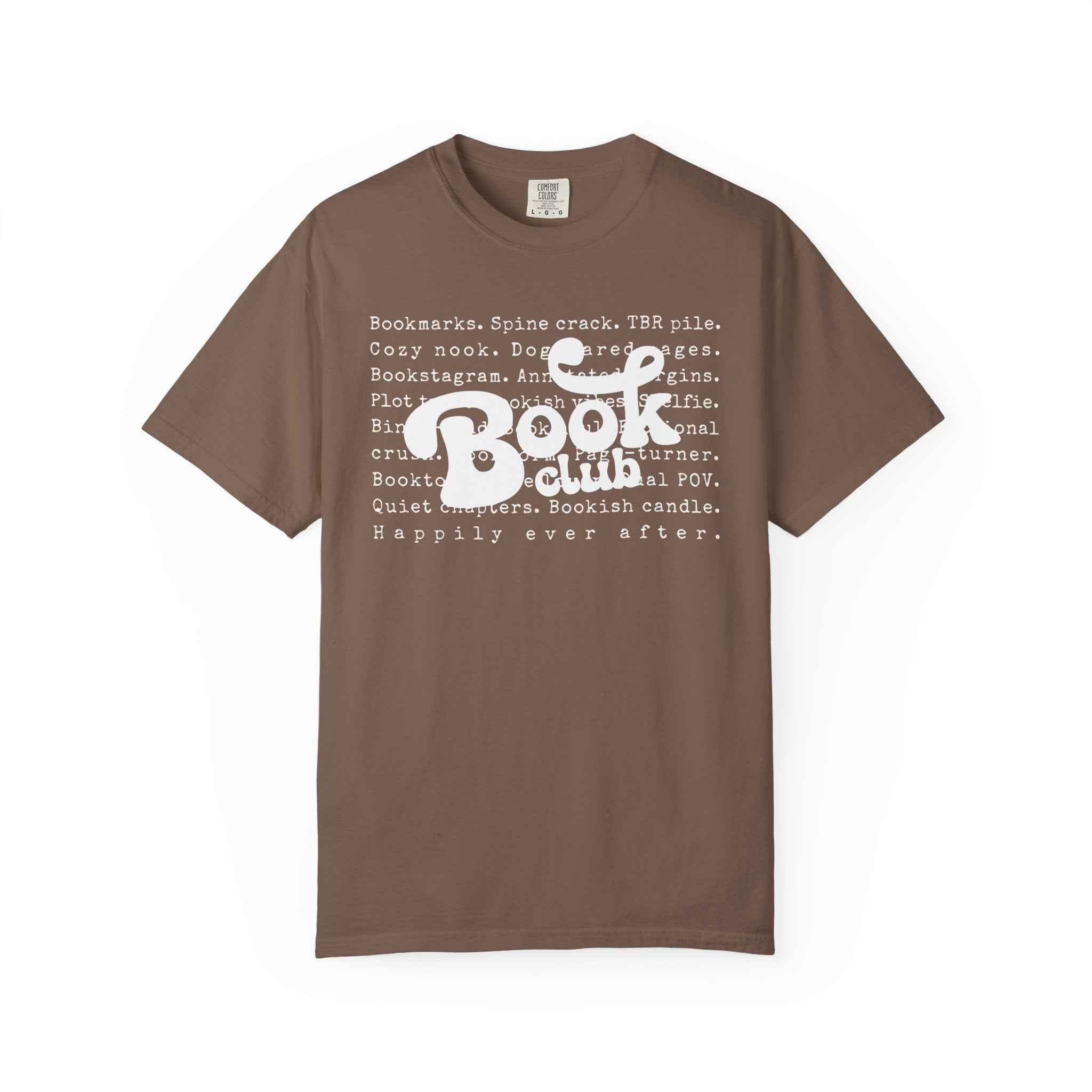 Book Club T‑Shirt — Cozy Reader Graphic Tee
