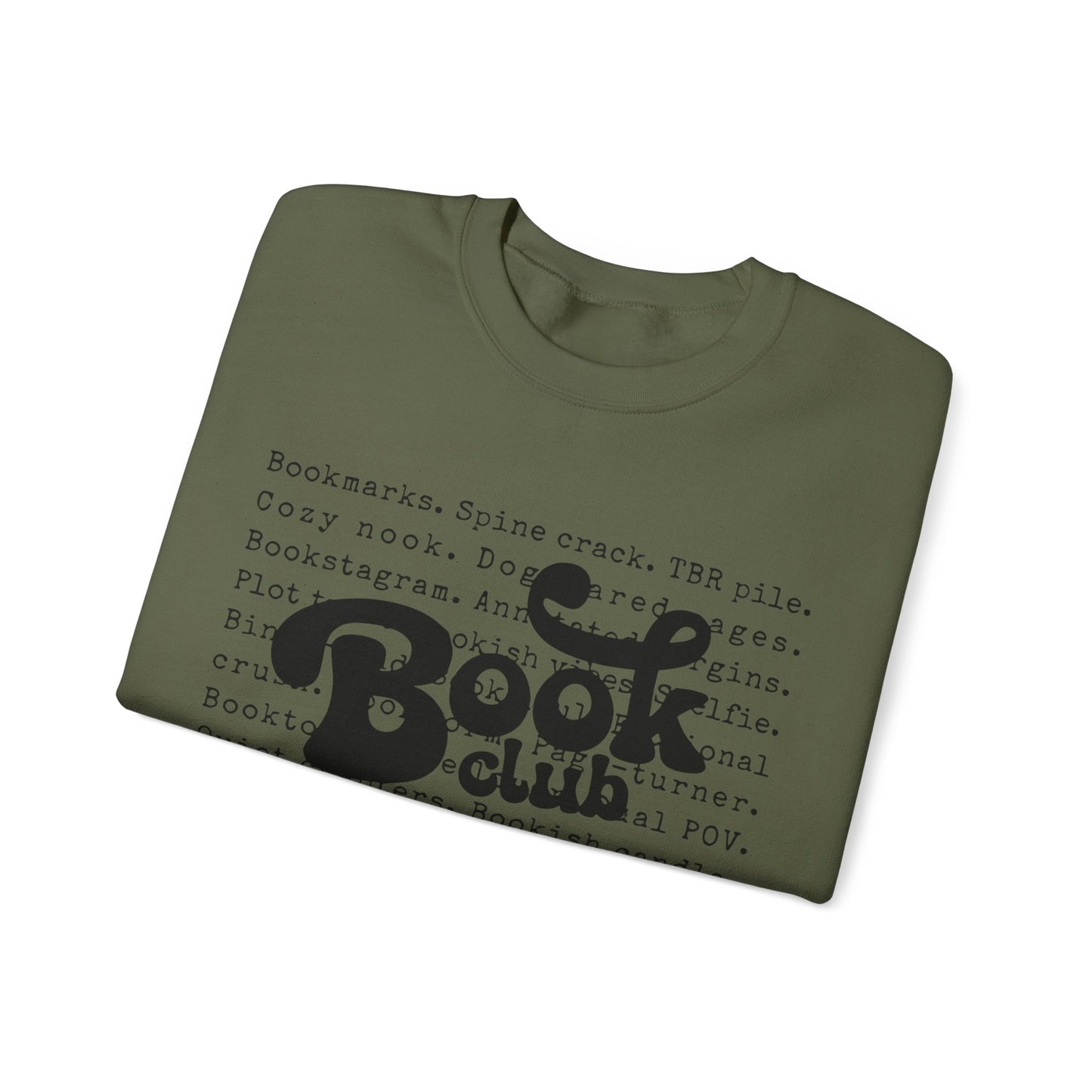 Book Club Crewneck Sweatshirt — Cozy Literary Reader Gift