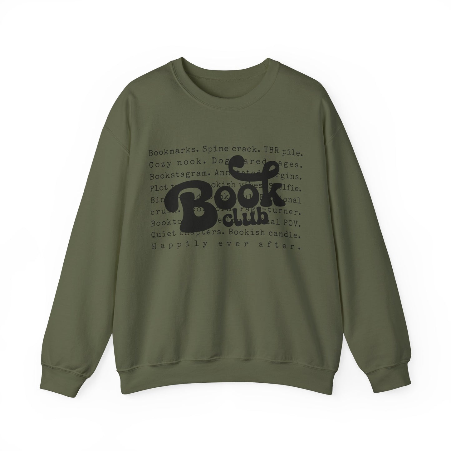 Book Club Crewneck Sweatshirt — Cozy Literary Reader Gift