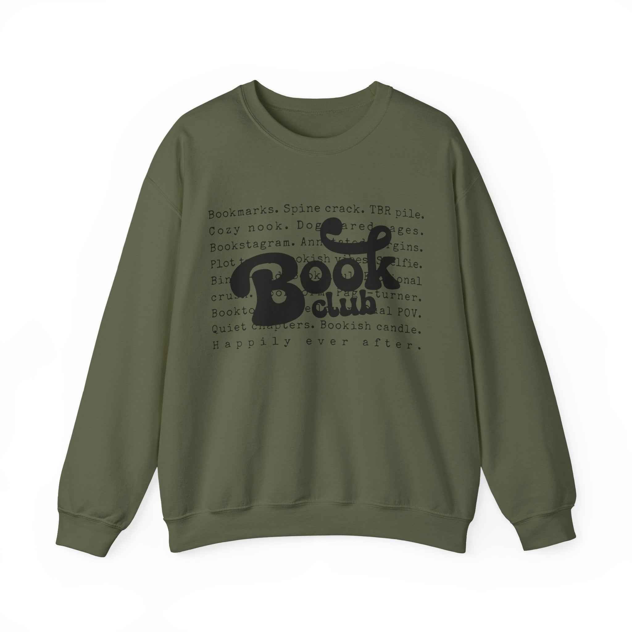 Book Club Crewneck Sweatshirt — Cozy Literary Reader Gift