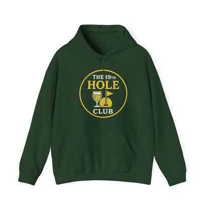 19th Hole Club Hoodie — Golf Sweatshirt for Players & Fans