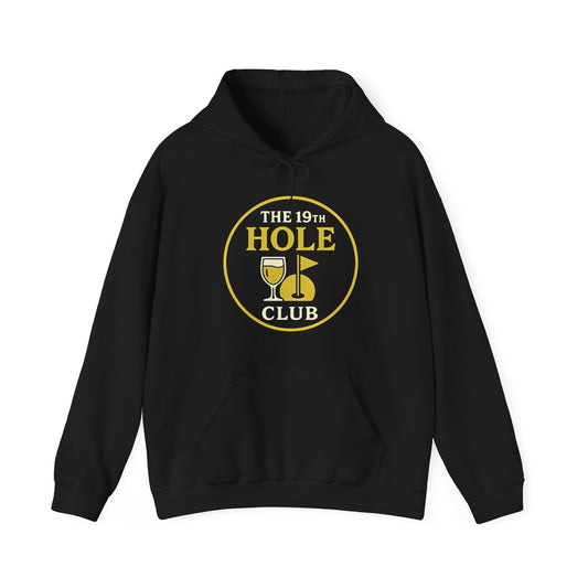 19th Hole Club Hoodie — Golf Sweatshirt for Players & Fans