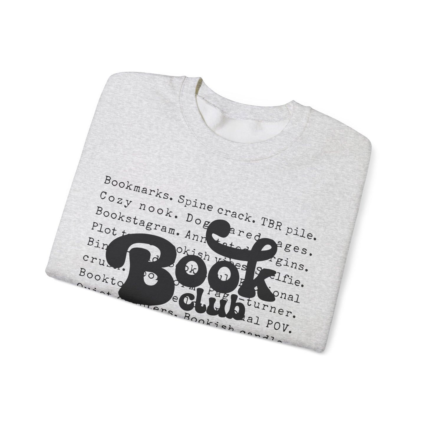 Book Club Crewneck Sweatshirt — Cozy Literary Reader Gift