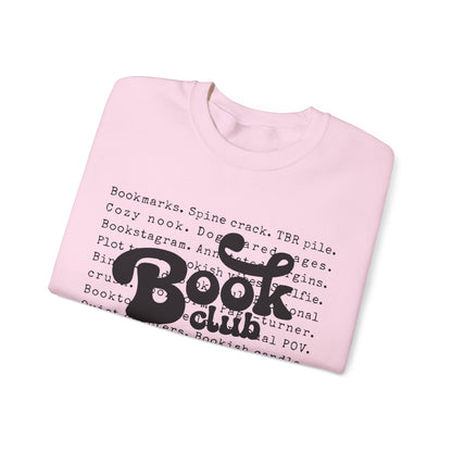 Book Club Crewneck Sweatshirt — Cozy Literary Reader Gift